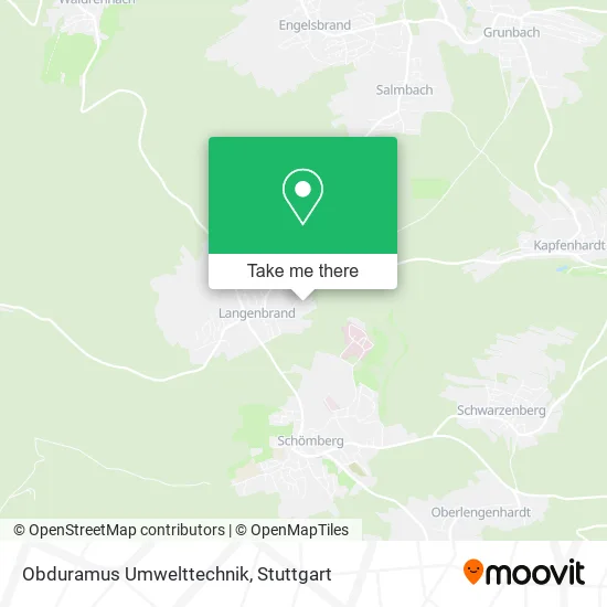 Карта Obduramus Umwelttechnik