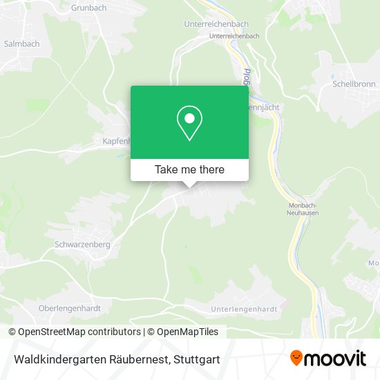 Waldkindergarten Räubernest map