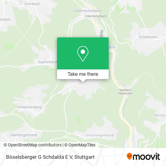 Böselsberger G Schdaldá E V map