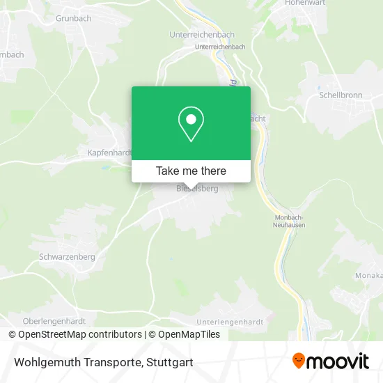 Карта Wohlgemuth Transporte