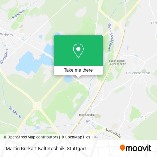 Martin Burkart Kältetechnik map