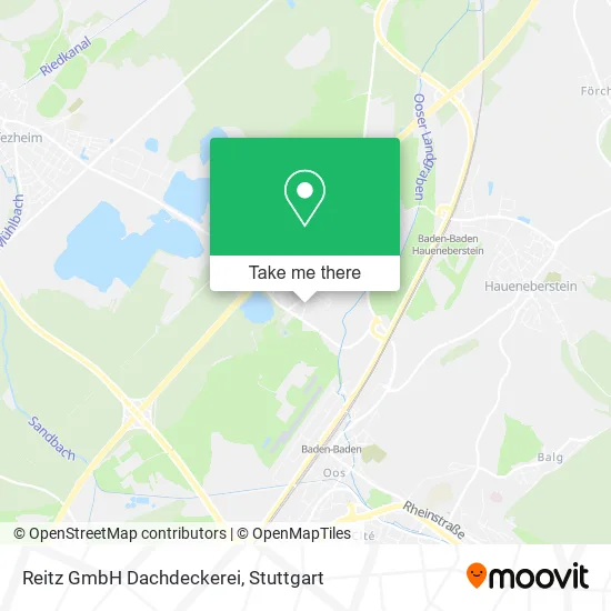Карта Reitz GmbH Dachdeckerei