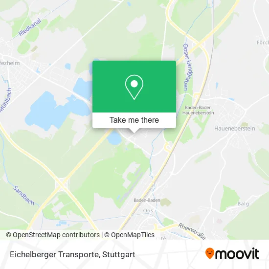 Eichelberger Transporte map