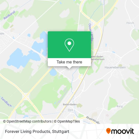 Forever Living Products map
