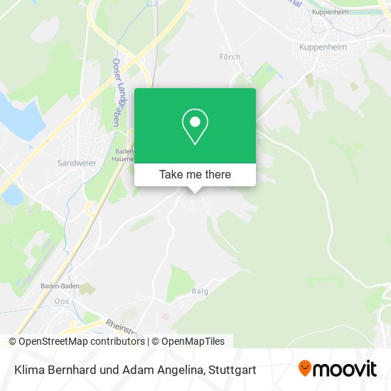 Klima Bernhard und Adam Angelina map