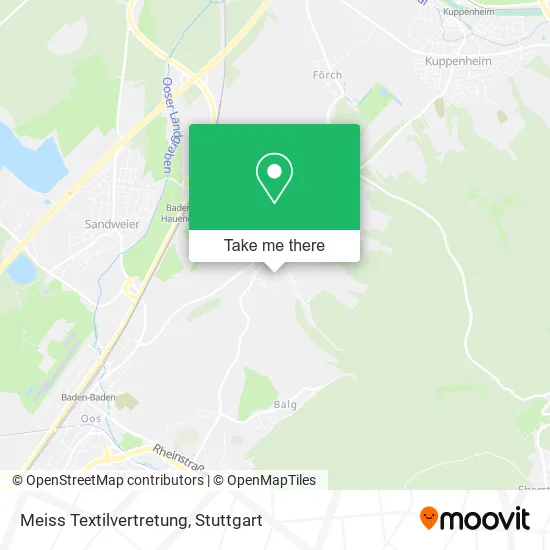 Карта Meiss Textilvertretung