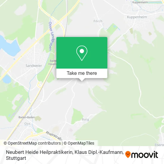 Карта Neubert Heide Heilpraktikerin, Klaus Dipl.-Kaufmann
