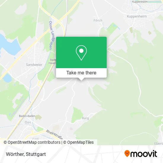 Карта Wörther