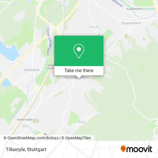 Карта Tillastyle