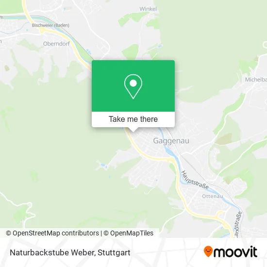 Карта Naturbackstube Weber