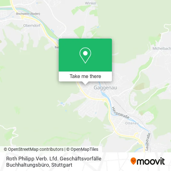 Карта Roth Philipp Verb. Lfd. Geschäftsvorfälle Buchhaltungsbüro