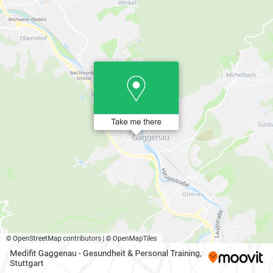 Medifit Gaggenau - Gesundheit & Personal Training map