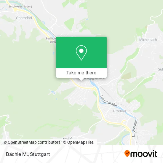 Карта Bächle M.