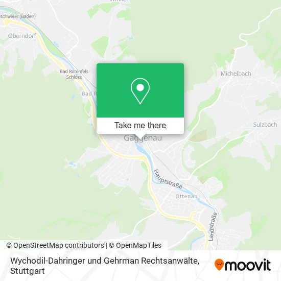 Карта Wychodil-Dahringer und Gehrman Rechtsanwälte