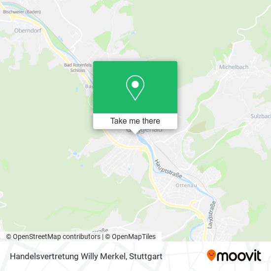 Handelsvertretung Willy Merkel map