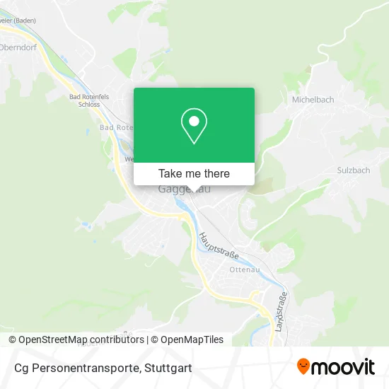 Карта Cg Personentransporte