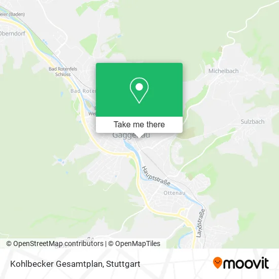 Карта Kohlbecker Gesamtplan