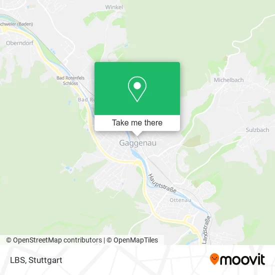Карта LBS
