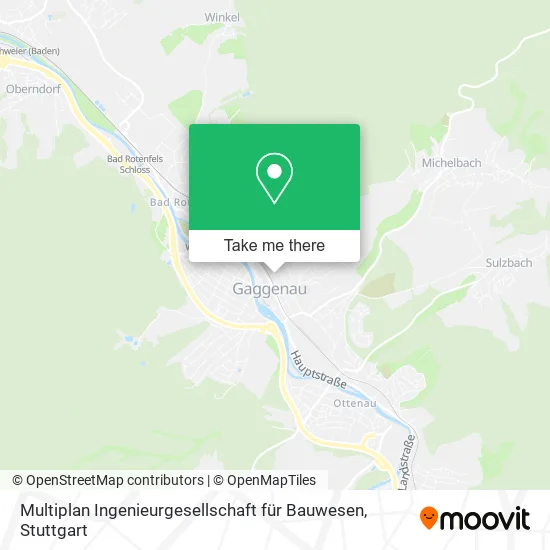 Карта Multiplan Ingenieurgesellschaft für Bauwesen