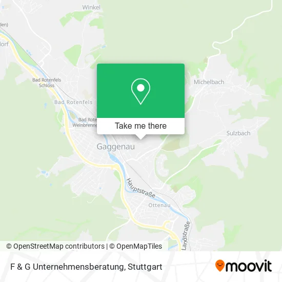 Карта F & G Unternehmensberatung