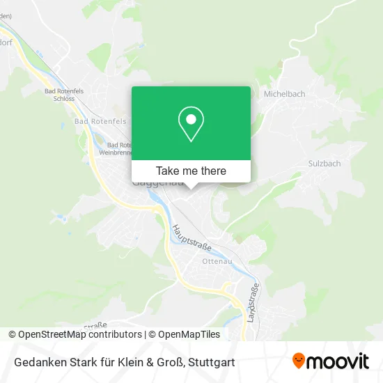 Карта Gedanken Stark für Klein & Groß