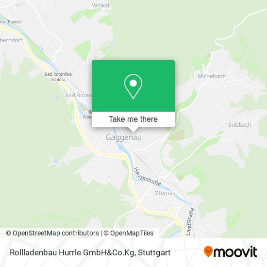 Карта Rollladenbau Hurrle GmbH&Co.Kg
