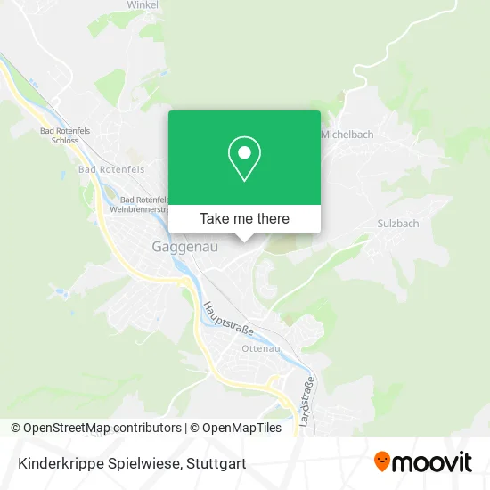 Карта Kinderkrippe Spielwiese