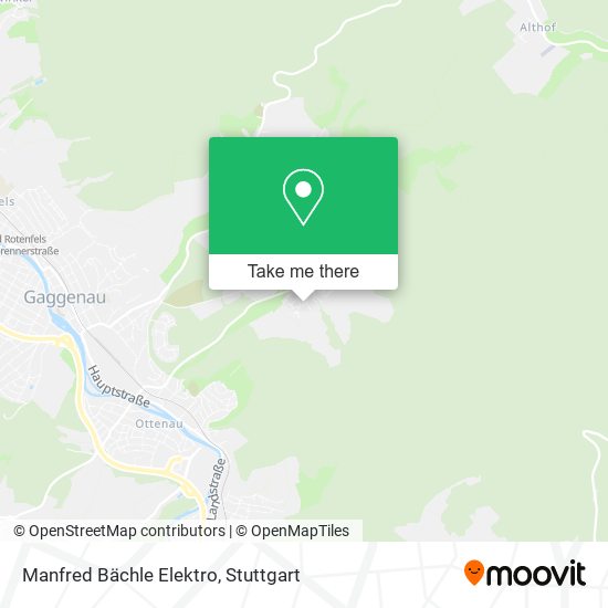Manfred Bächle Elektro map