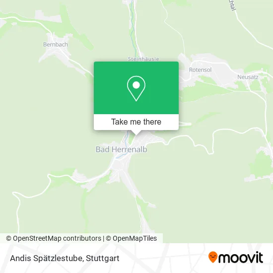 Карта Andis Spätzlestube