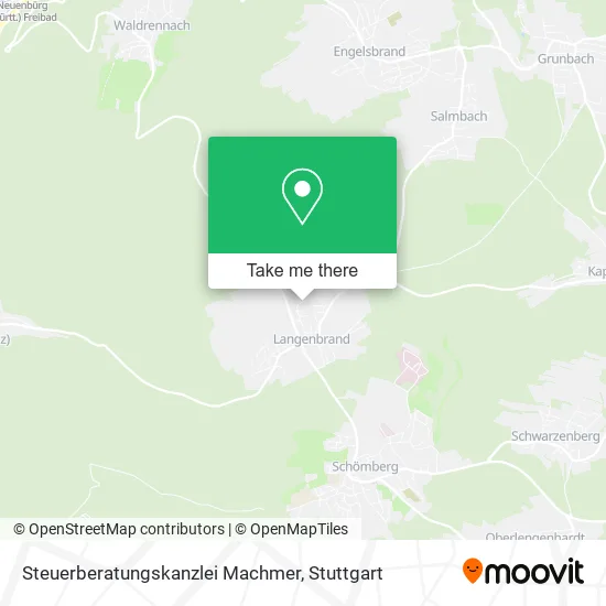 Карта Steuerberatungskanzlei Machmer