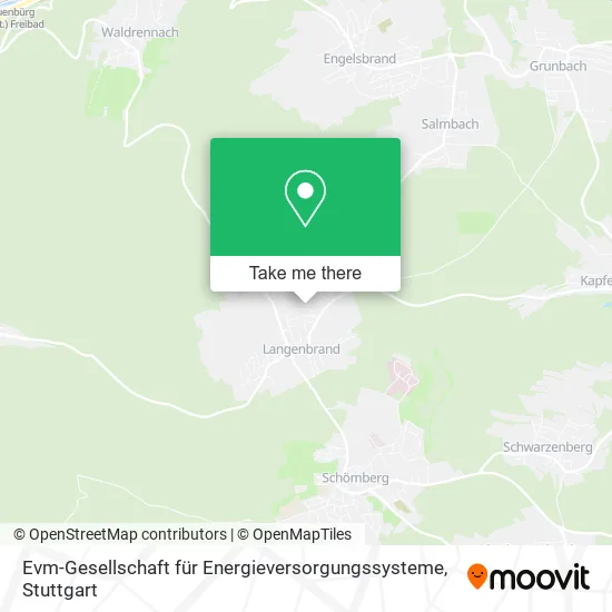 Карта Evm-Gesellschaft für Energieversorgungssysteme