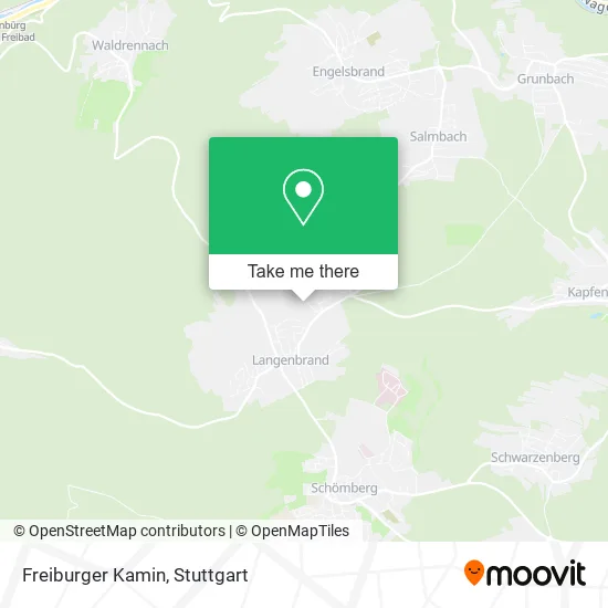 Карта Freiburger Kamin