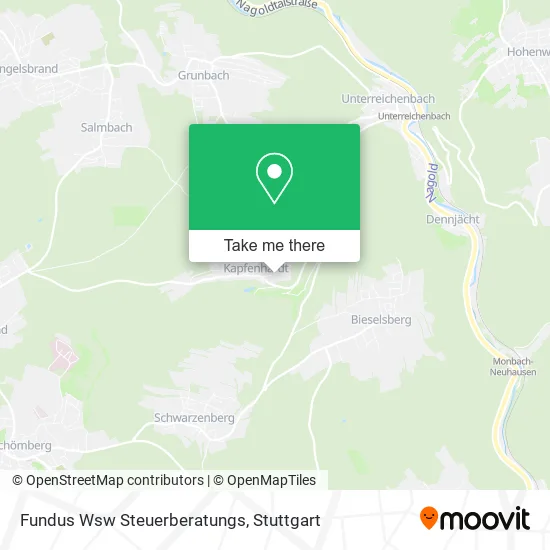 Карта Fundus Wsw Steuerberatungs
