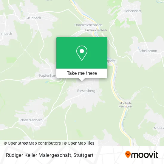 Rüdiger Keller Malergeschäft map