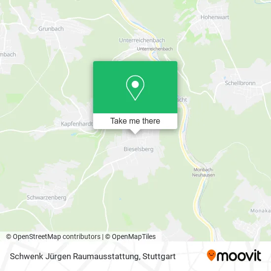 Карта Schwenk Jürgen Raumausstattung