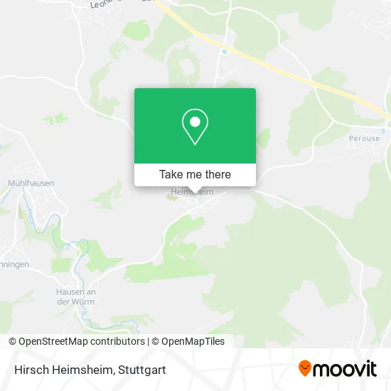 Карта Hirsch Heimsheim