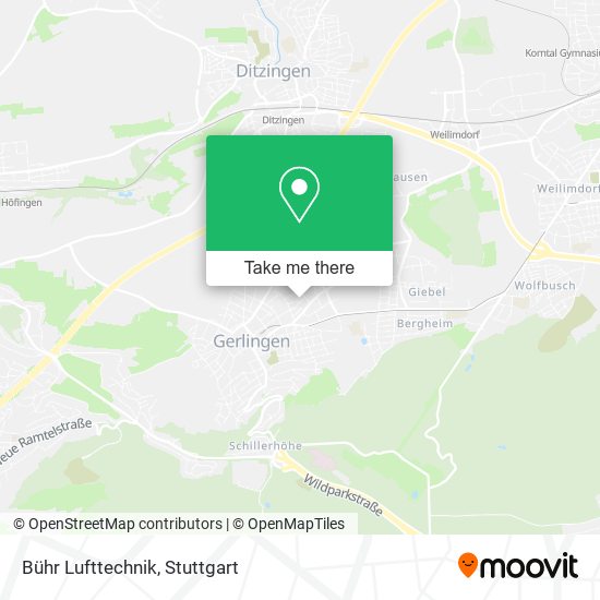 Bühr Lufttechnik map