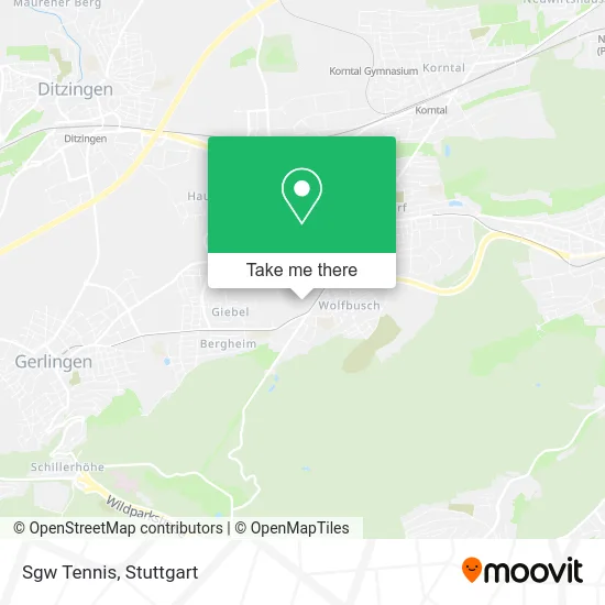 Карта Sgw Tennis