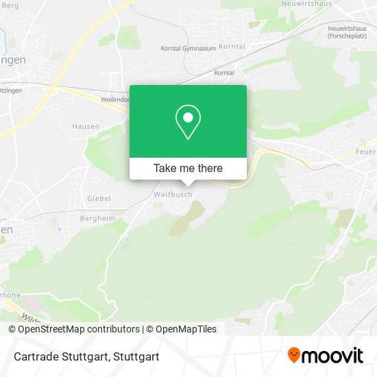 Карта Cartrade Stuttgart