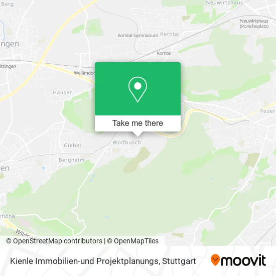 Карта Kienle Immobilien-und Projektplanungs