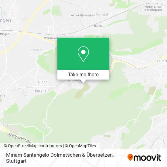 Карта Miriam Santangelo Dolmetschen & Übersetzen