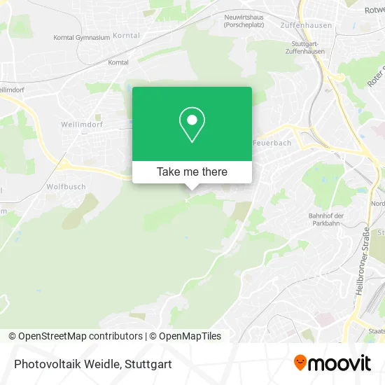 Карта Photovoltaik Weidle