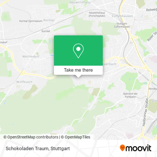 Карта Schokoladen Traum