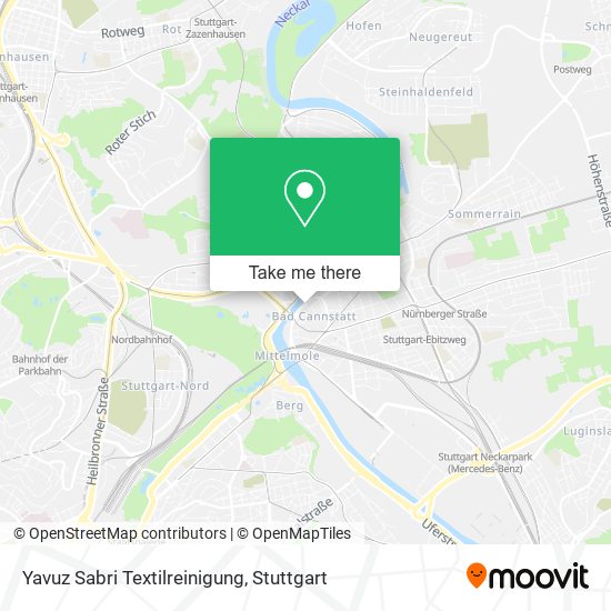Карта Yavuz Sabri Textilreinigung