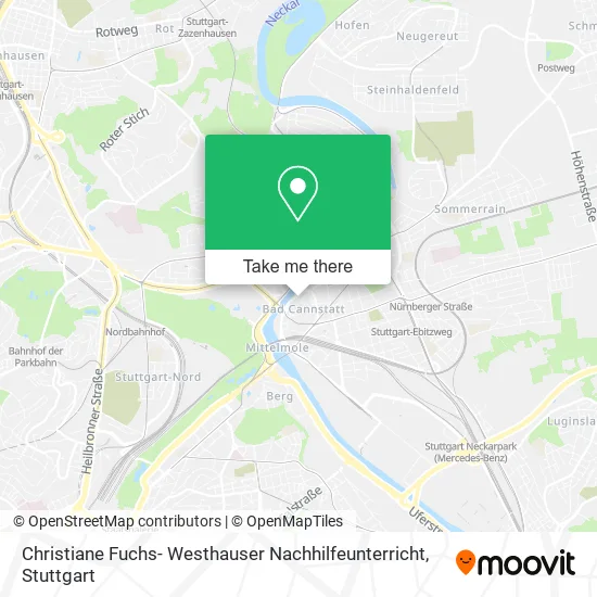 Карта Christiane Fuchs- Westhauser Nachhilfeunterricht