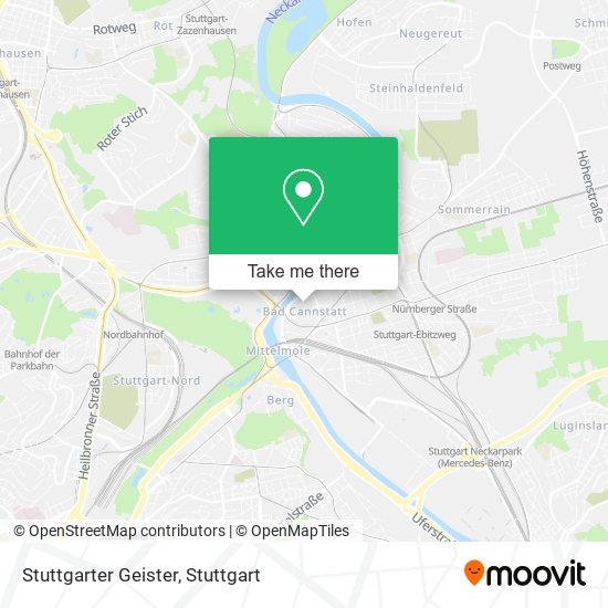 Stuttgarter Geister map
