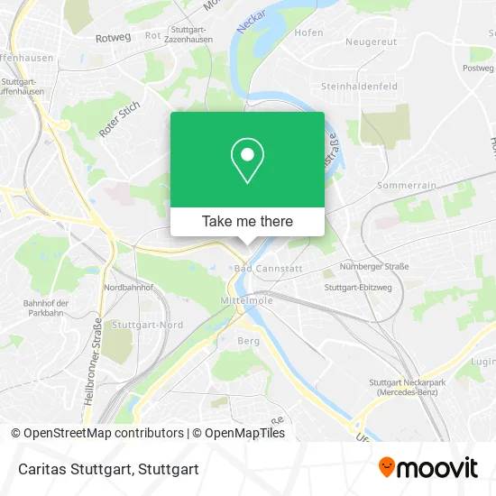Карта Caritas Stuttgart