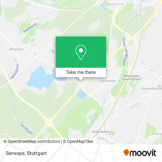 Serways map