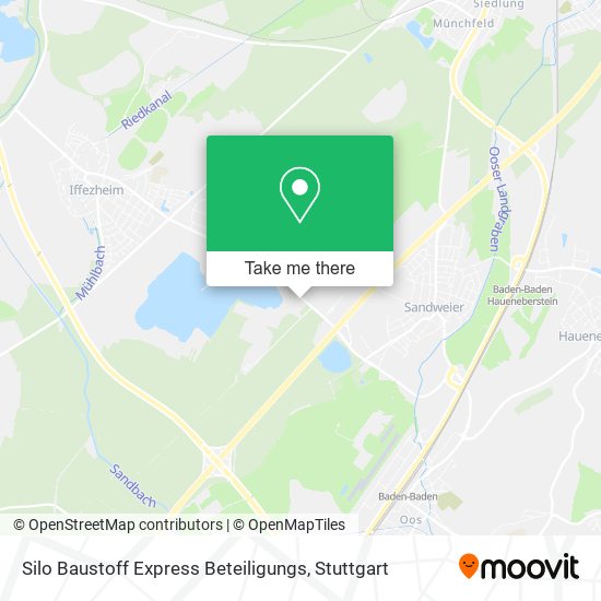 Silo Baustoff Express Beteiligungs map