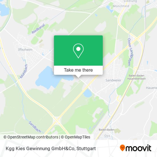 Kgg Kies Gewinnung GmbH&Co map